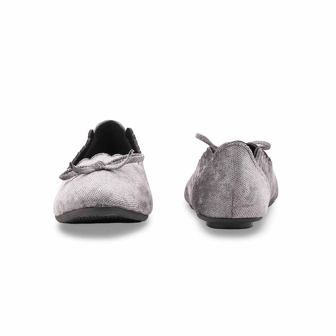 Grey Winter Pumps For Women WN1230
