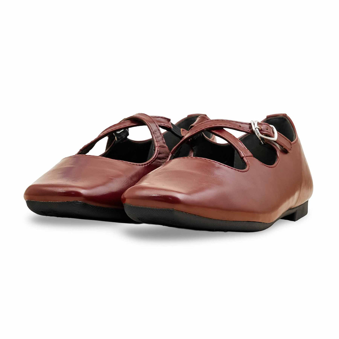 Maroon Pumps For Ladies WN1232