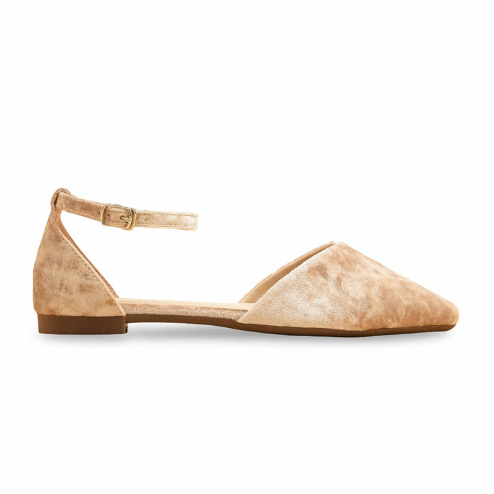 Cream Pumps For Ladies WN1234