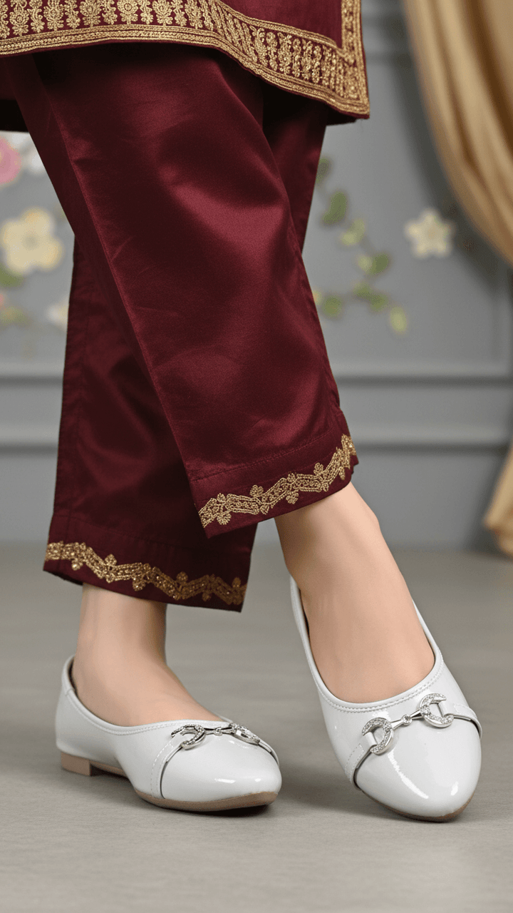 Grey Women Pumps WN1240