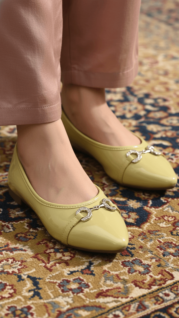 Green Pumps For Women WN1240