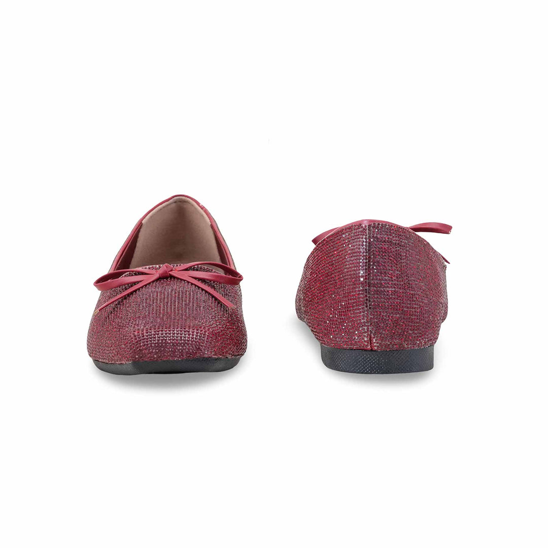 Maroon Pumps For Women WN1244