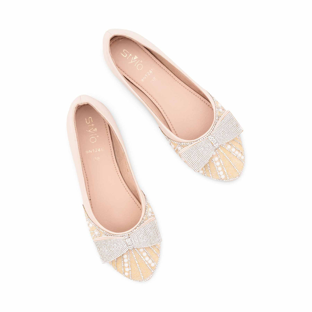 Beige Women Pumps WN1246