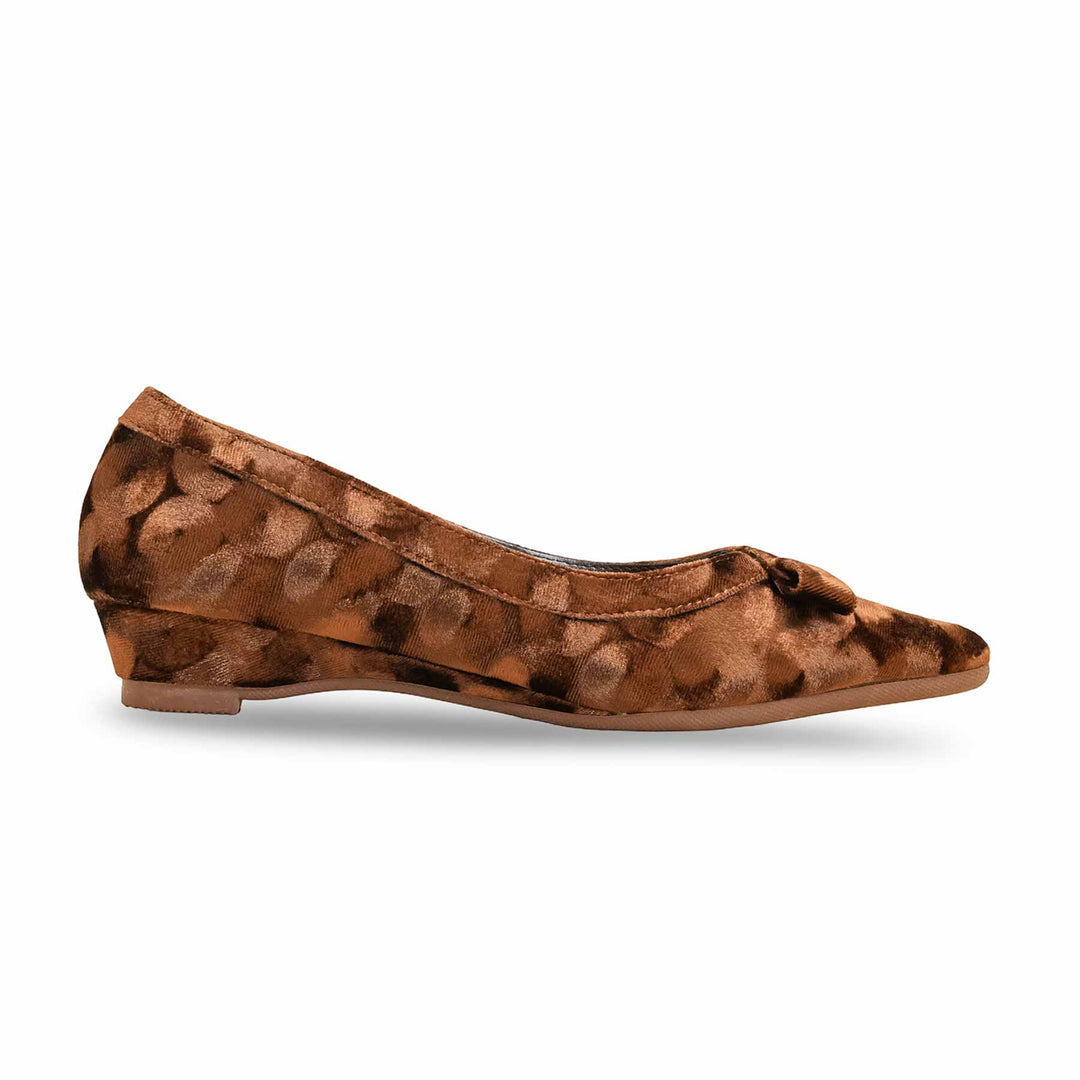 Brown Women Pumps WN1248