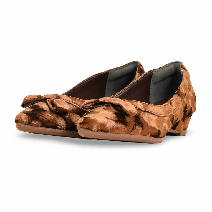 Brown Women Pumps WN1248