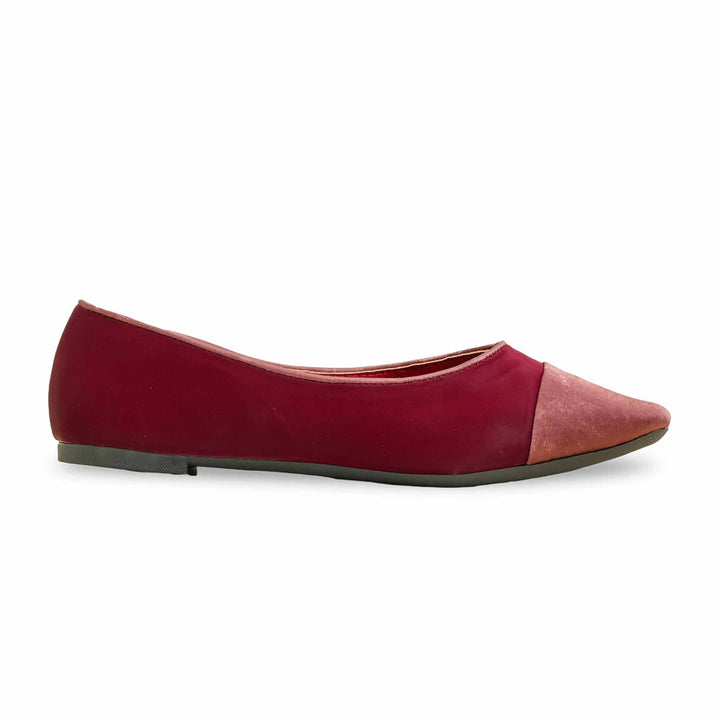 Maroon Women Pumps WN1249