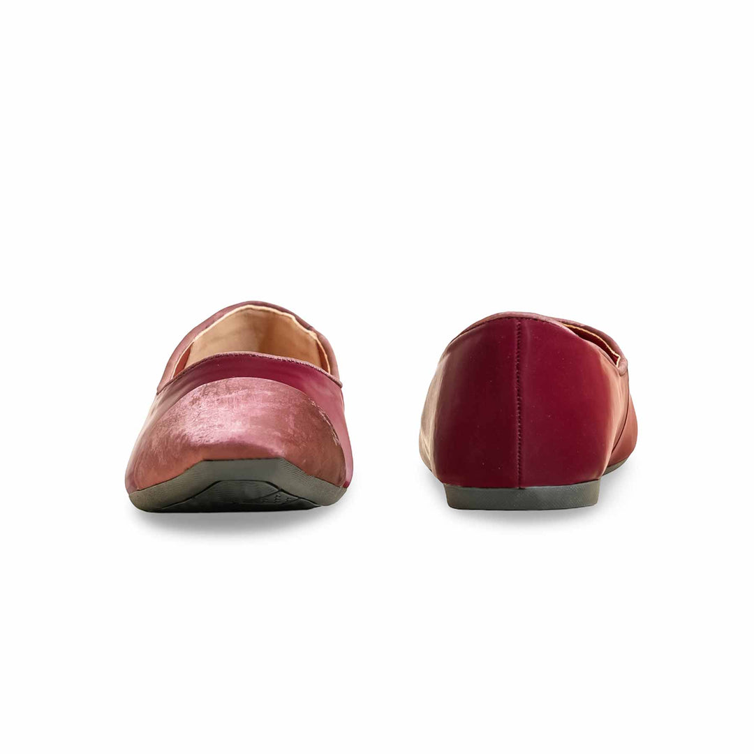 Maroon Women Pumps WN1249