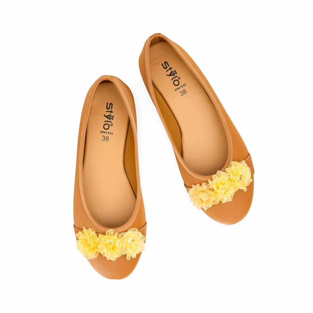 Beige Pumps For Ladies WN1255