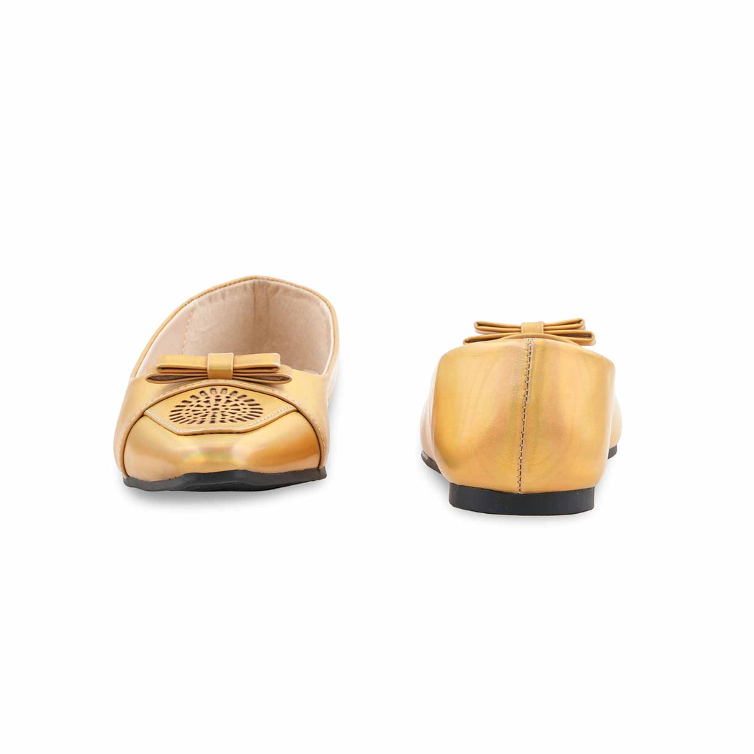 Golden Pumps For Women WN1256