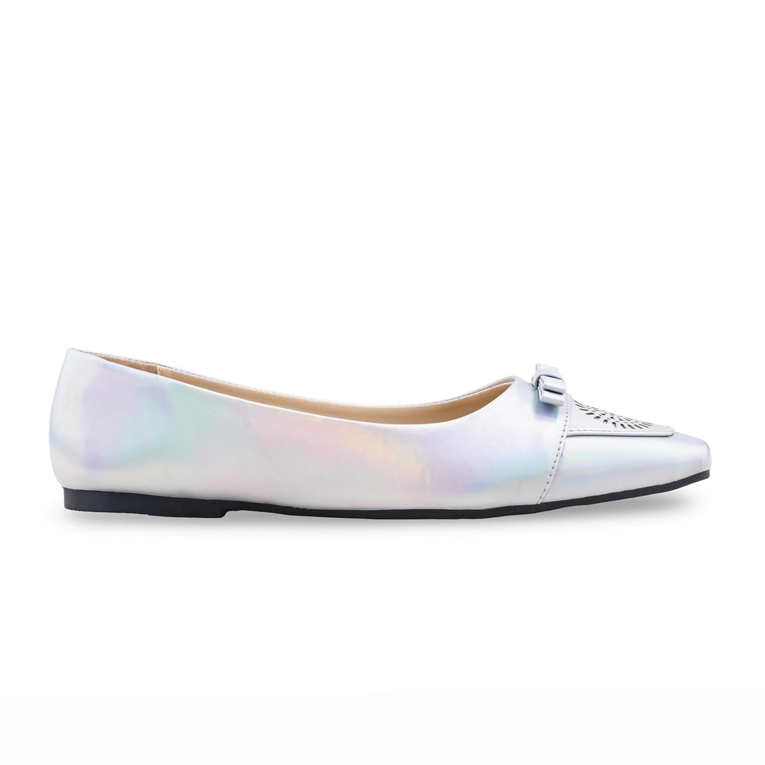 Silver Women Pumps WN1256
