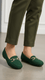 Green Pumps For Ladies WN1257