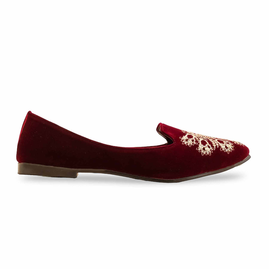 Maroon Pumps For Women WN1258