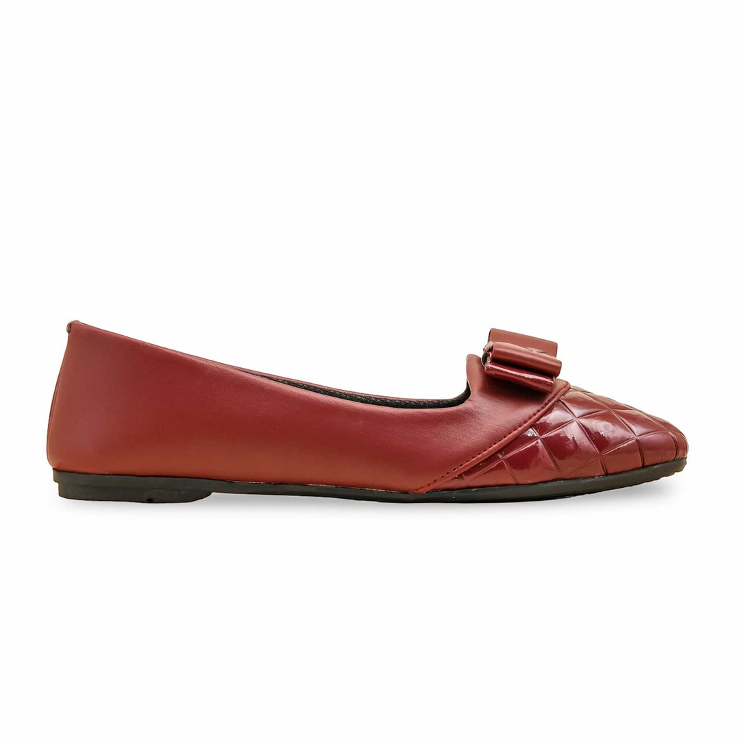 Maroon Pumps For Women WN1259
