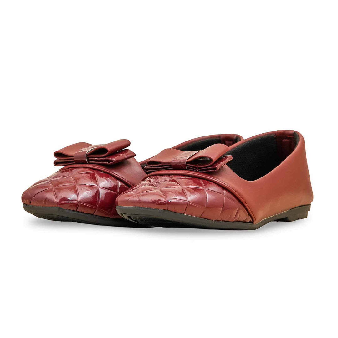 Maroon Pumps For Women WN1259