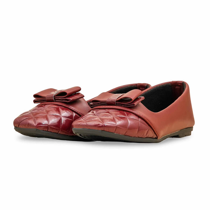 Maroon Pumps For Women WN1259
