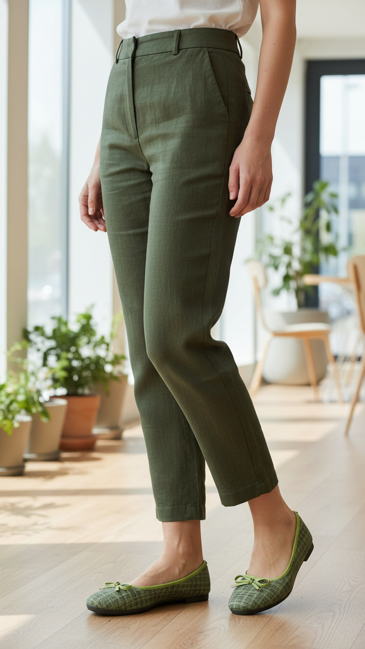 Green Pumps For Women WN1260