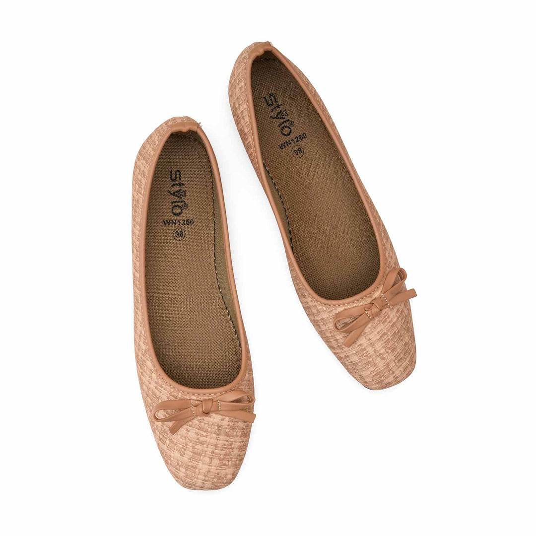 Beige Pumps For Ladies WN1260