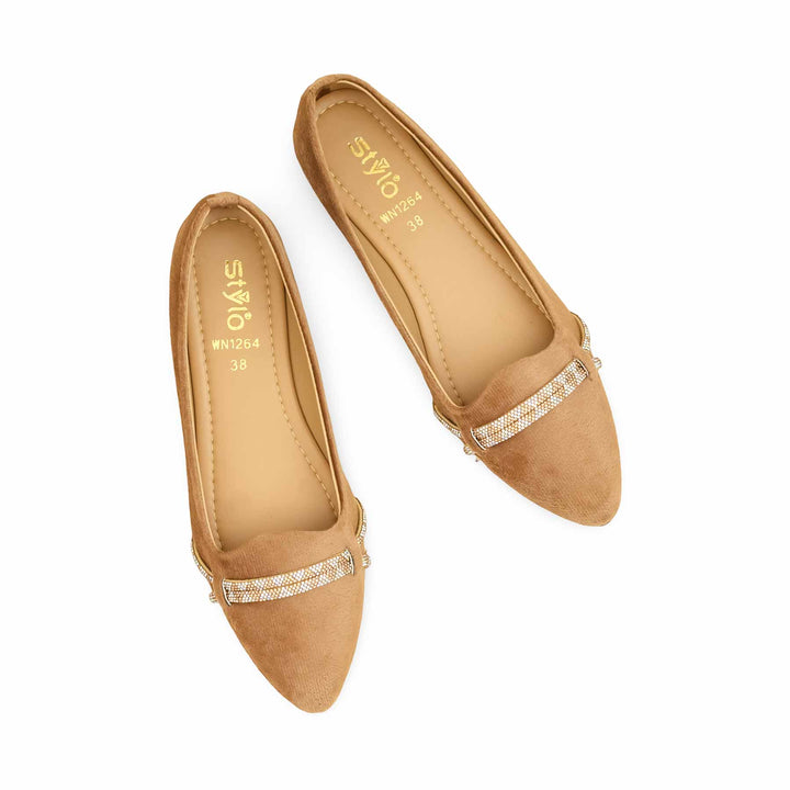 Beige Pumps For Women WN1264