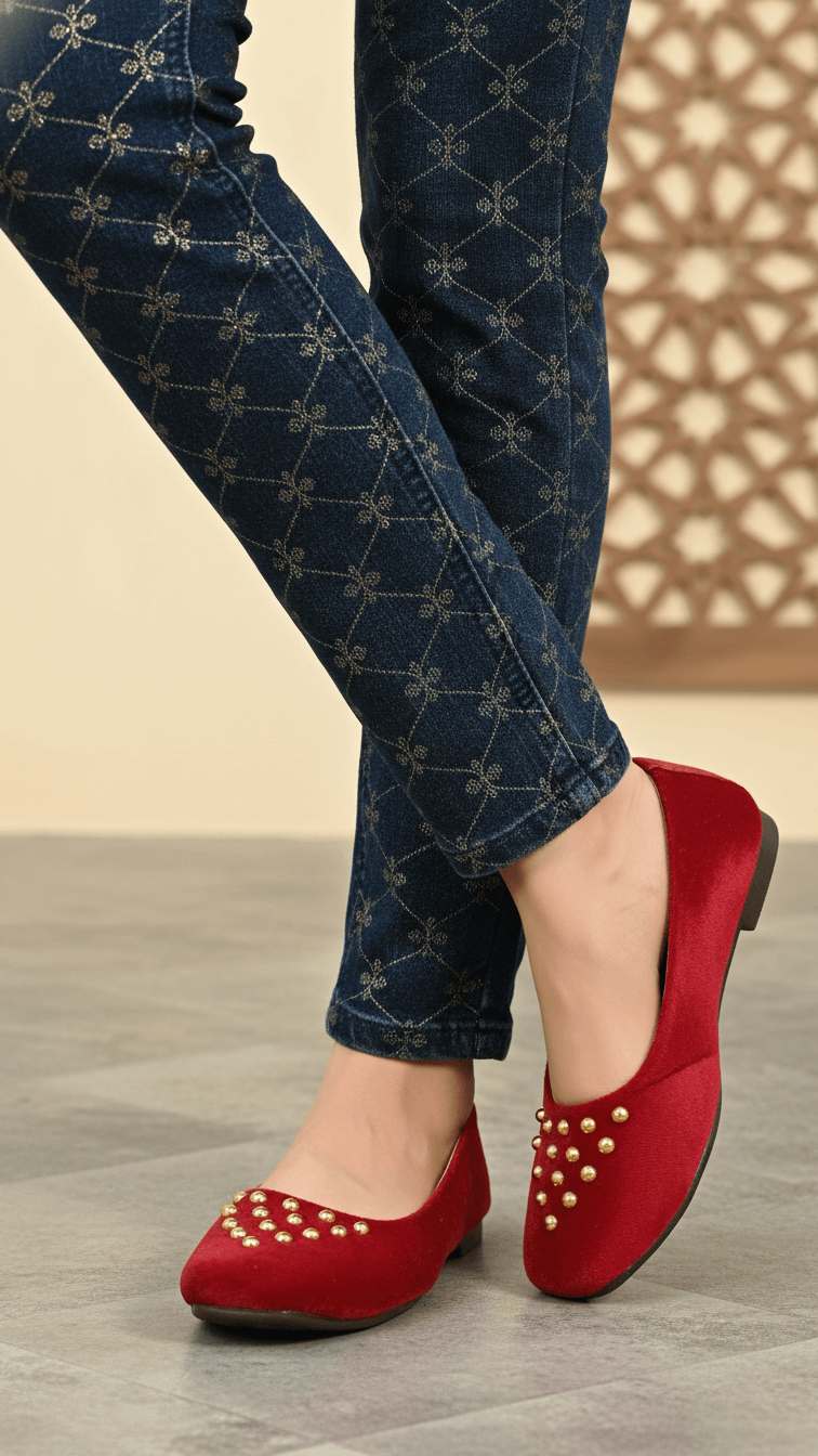 Red Pumps For Ladies WN1265