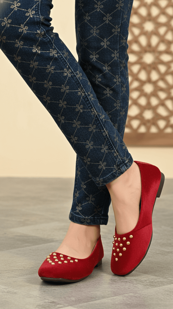 Red Pumps For Ladies WN1265