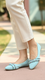 Blue Pumps For Women WN1268