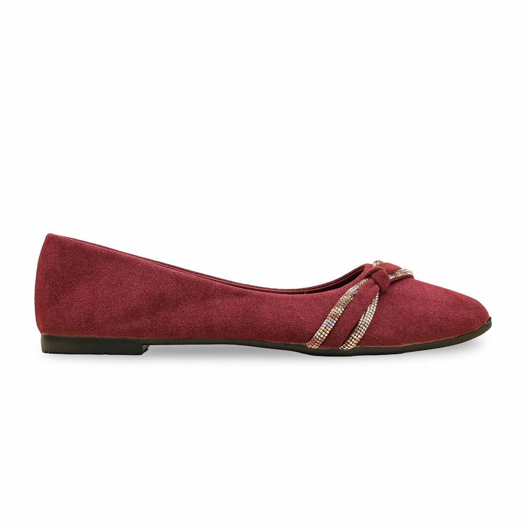 Maroon Pumps For Women WN1268
