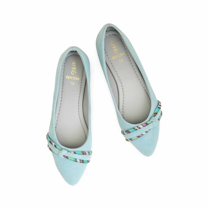 Blue Pumps For Women WN1268