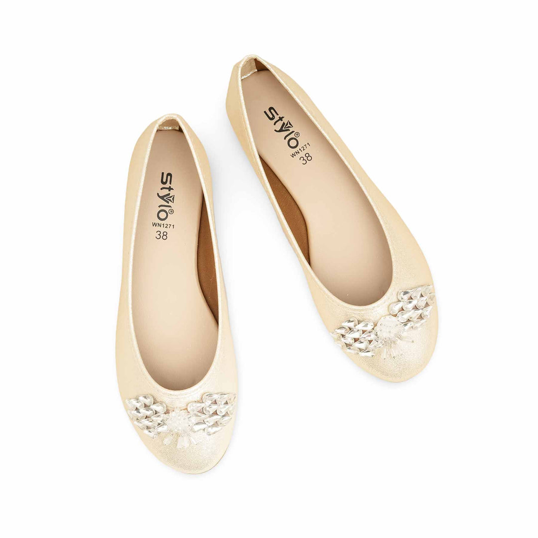 Golden Women Pumps WN1271
