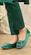 Green Casual Pumps WN1273