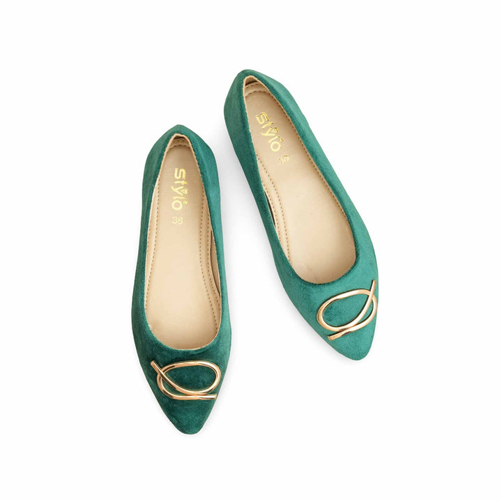 Green Casual Pumps WN1273