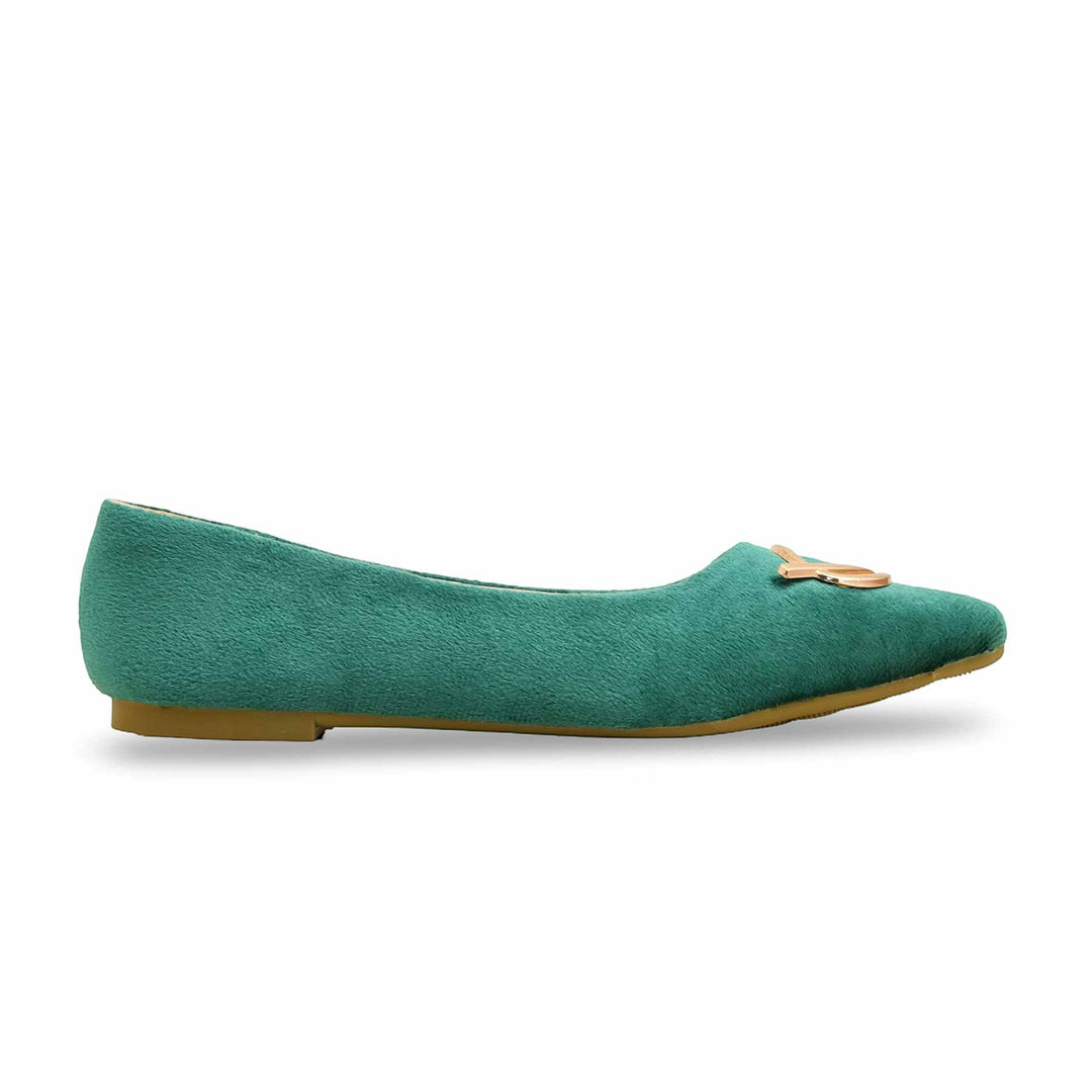 Green Casual Pumps WN1273