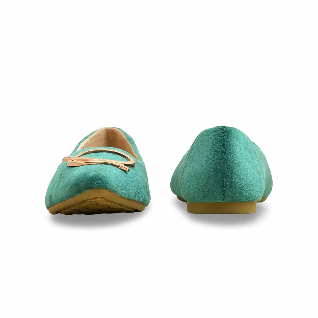 Green Casual Pumps WN1273