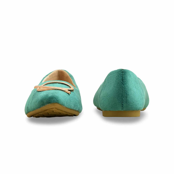 Green Casual Pumps WN1273