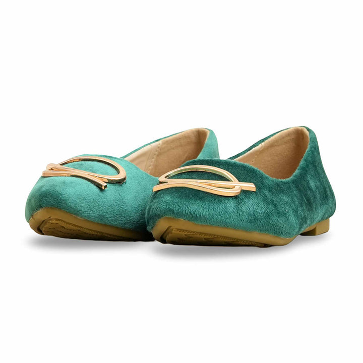 Green Casual Pumps WN1273