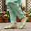 Green Pumps For Women WN1275