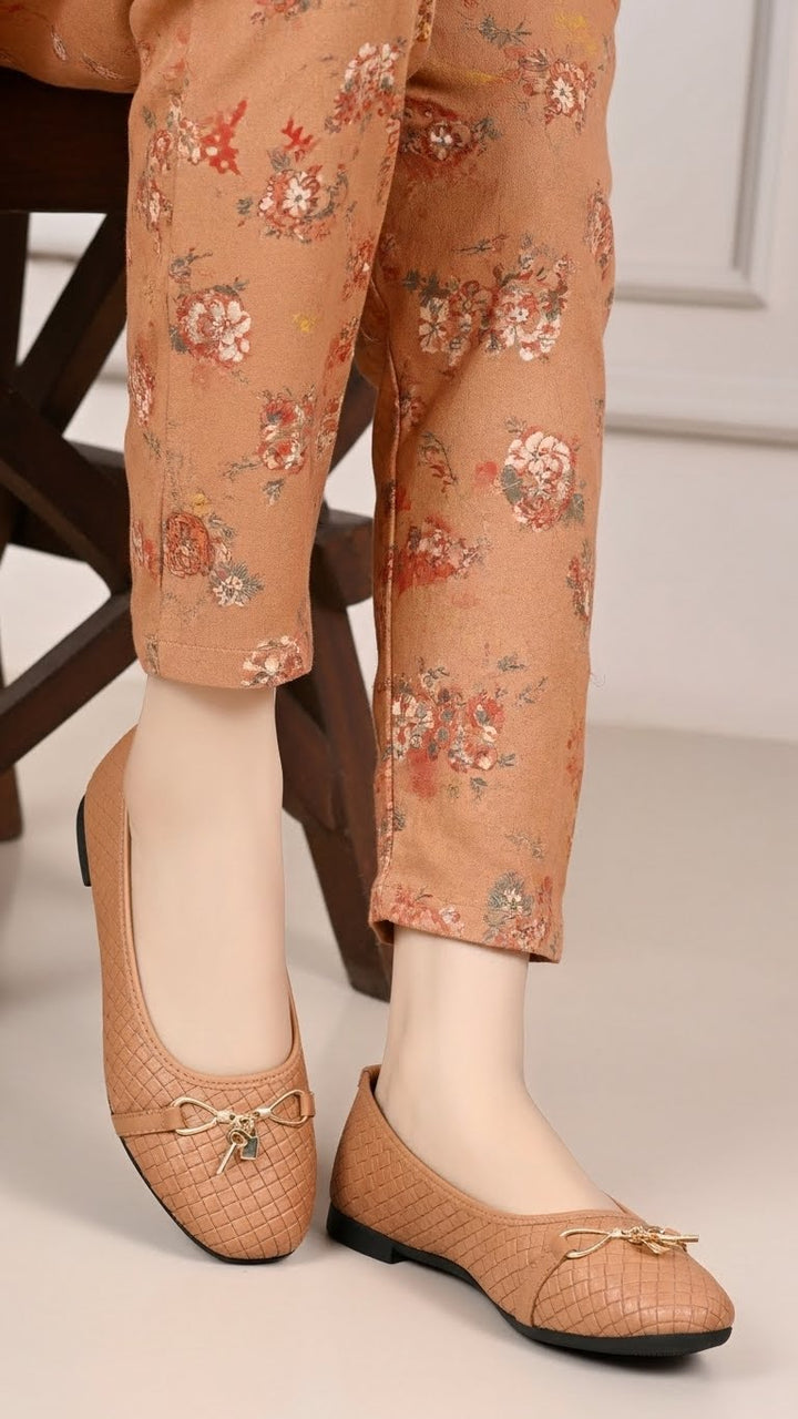 Beige Pumps For Ladies WN1276