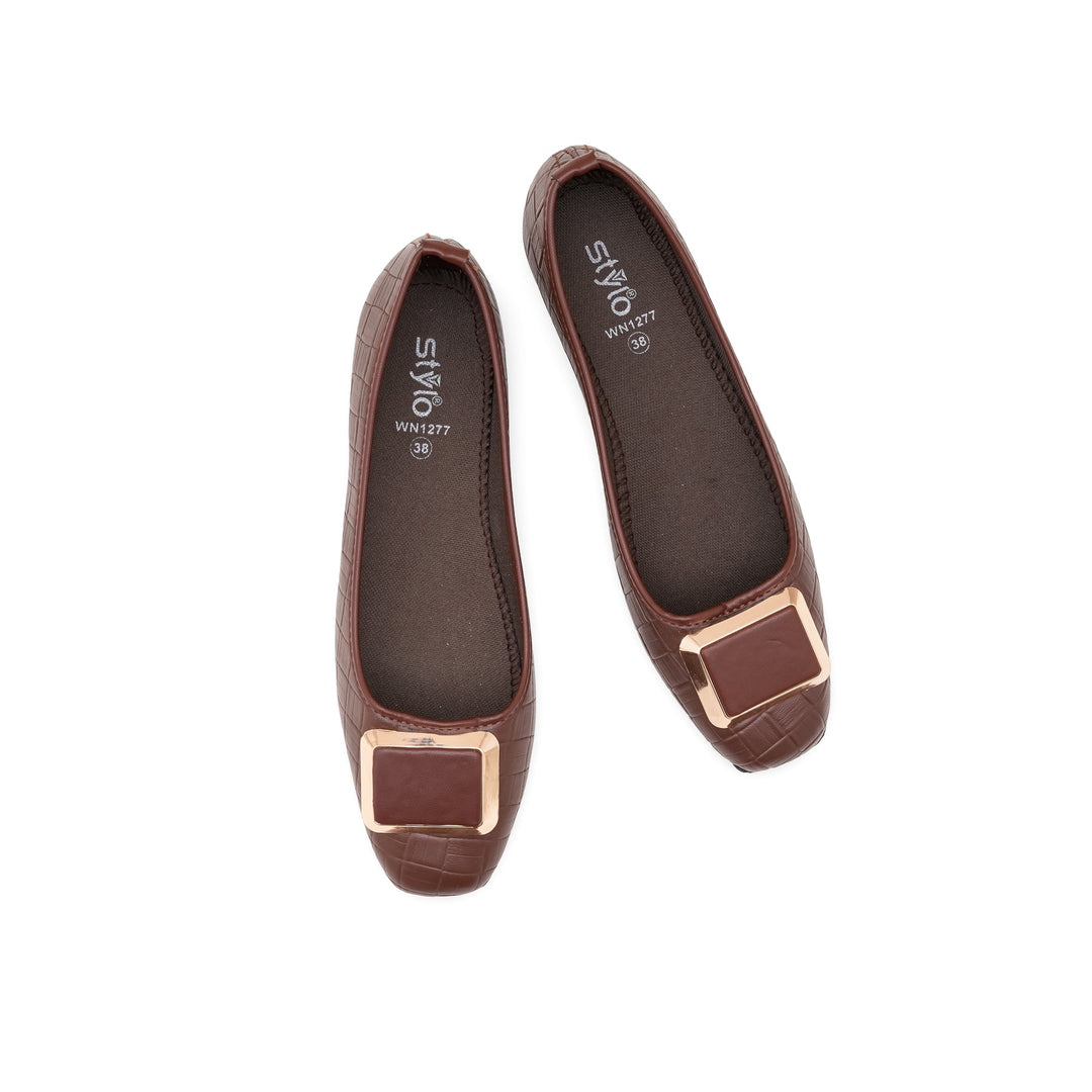 Brown Pumps For Ladies WN1277