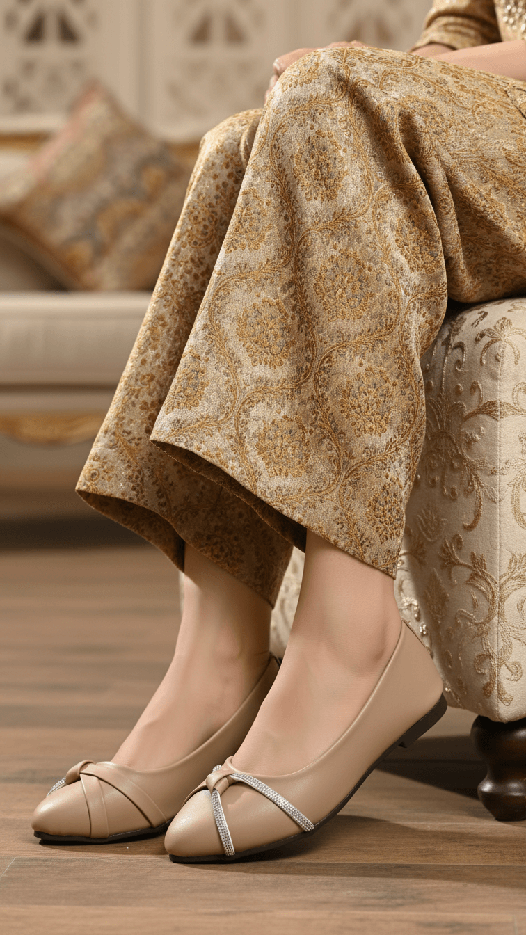 Beige Pumps For Women WN1278