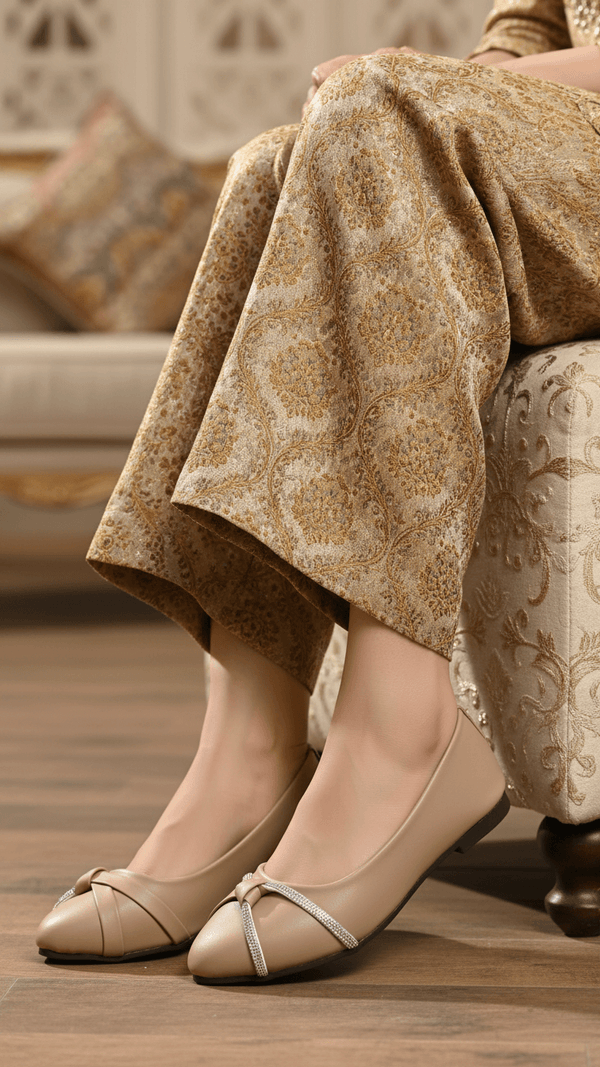 Beige Pumps For Women WN1278