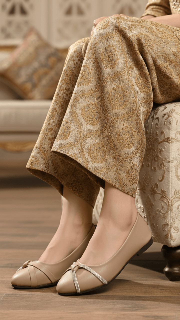 Beige Pumps For Women WN1278