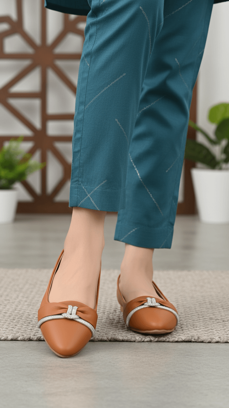 Mustard Pumps For Ladies WN1279