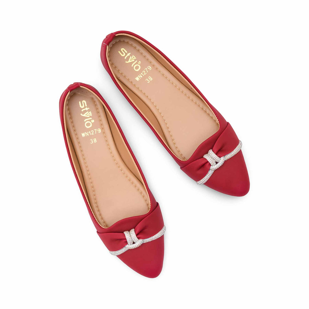 Red Pumps For Women WN1279