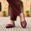 Maroon Pumps For Women WN1280