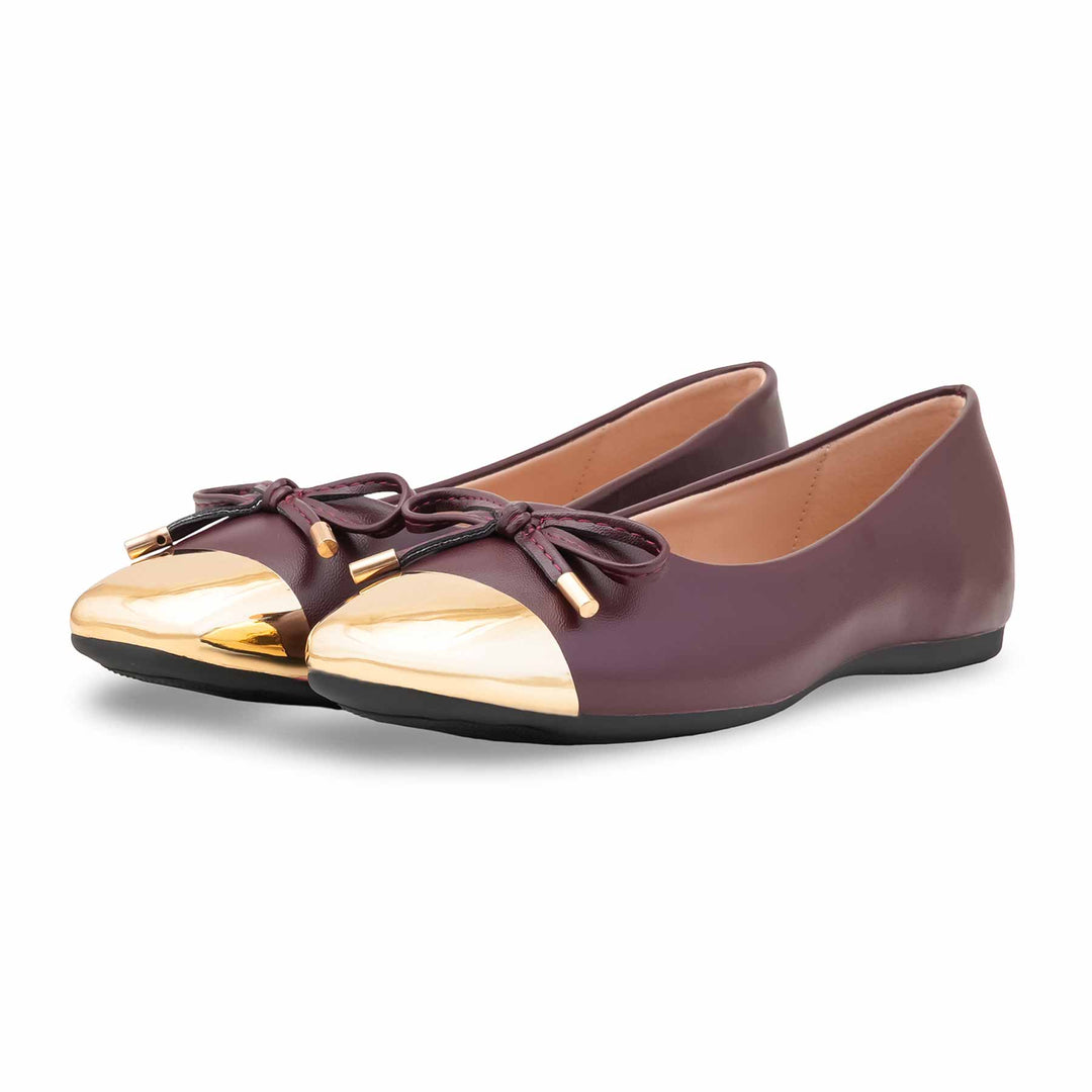 Maroon Pumps For Women WN1287