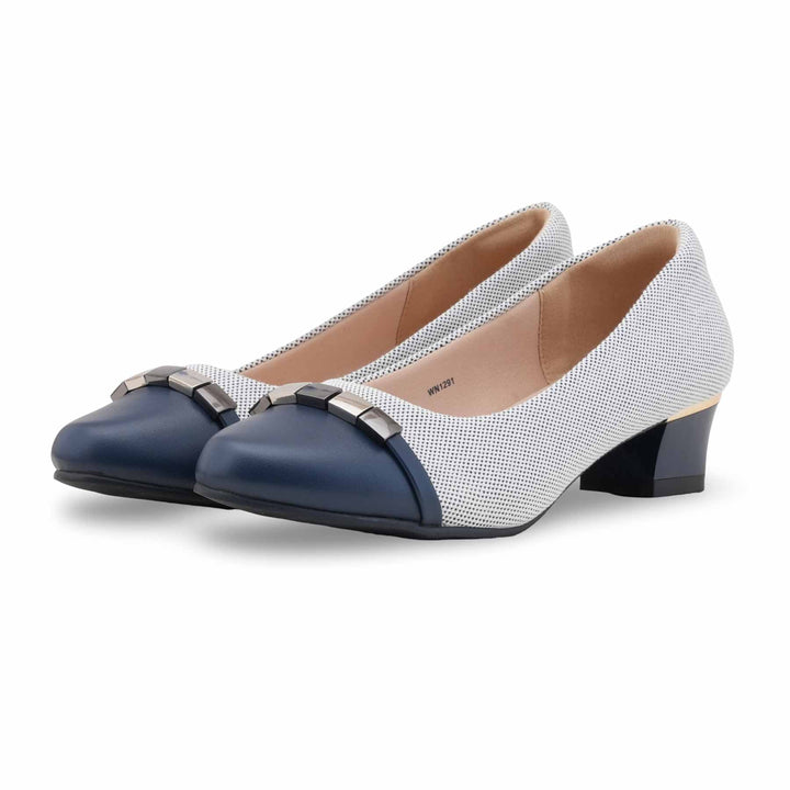 Blue Pumps For Ladies WN1291