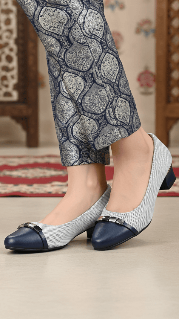 Blue Pumps For Ladies WN1291