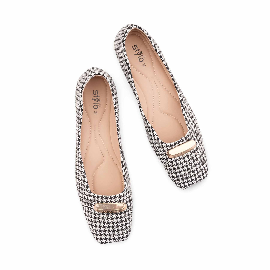 Black Winter Pumps For Women WN1293