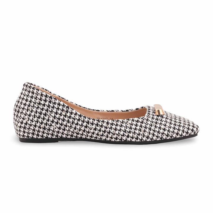 Black Winter Pumps For Women WN1293