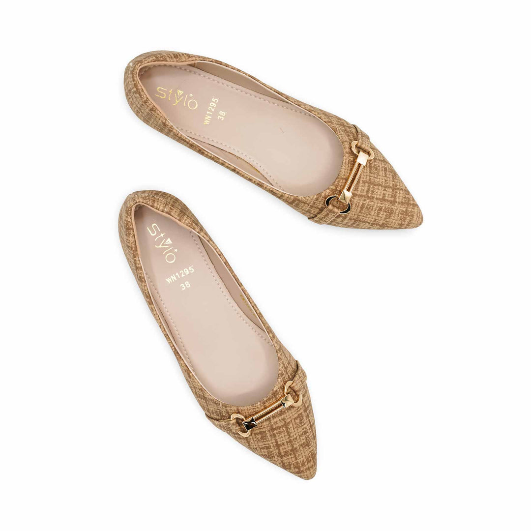 Beige Pumps For Women WN1295