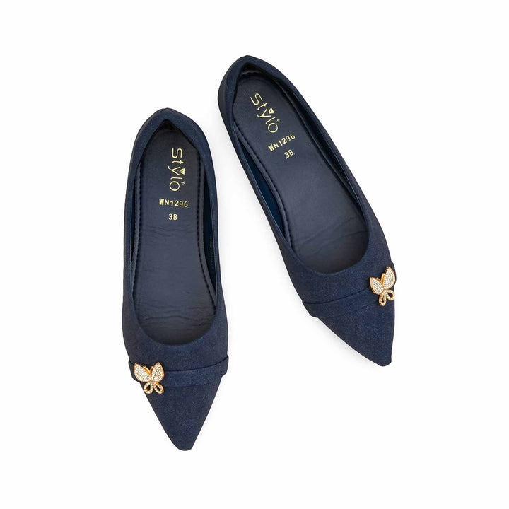 Blue Pumps For Ladies WN1296
